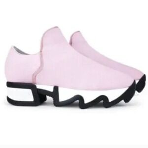iRi Lavender Purple Platform Sneakers Slip On Chunky Comfort Shoes EU 39 US 8.5